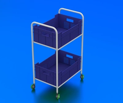 T05 - Transport Araba Çift Sepetli