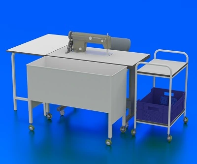 T119 - Makina Yanı Sehpa Transport Araba Tekne